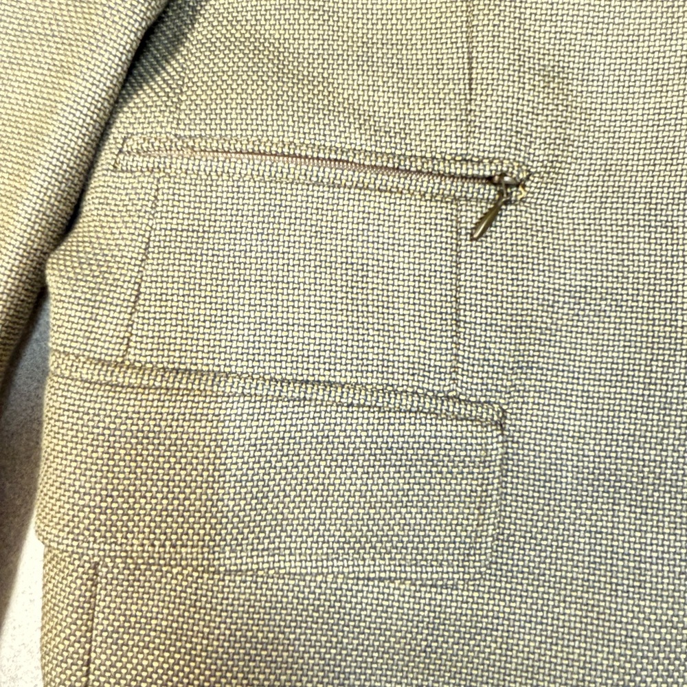 Murano Tan/Patterned Men's Blazer 38 R - Picture 7 of 15